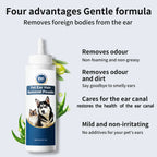 PETCLEAR Painless Ear Hair Removal Powder for Dogs & Cats, 30g