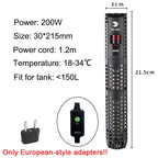 Aquarium Submersible Heater with Thermostat 50–500W