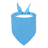 Custom Pet Cotton Bandana — Personalized Adjustable Triangle Scarf