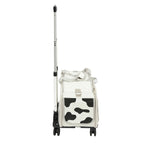Pet Trolley Carrier Suitcase (Portable, Up to 22 lbs, Cat & Small Dog)