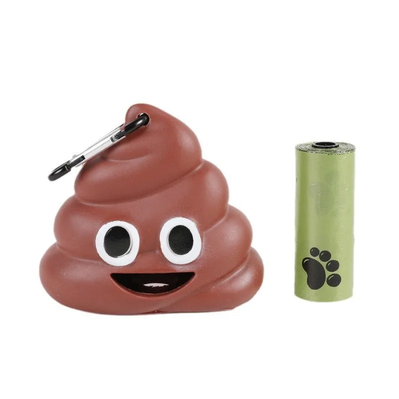 Eco-Friendly Poop Bag Dispenser (Hanging Buckle, Biodegradable)