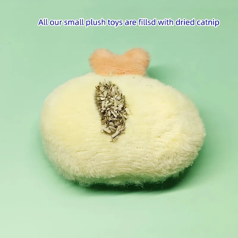 Catnip-Filled Plush Cat Toys