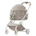 Breathable Lightweight Folding Outdoor Pet Stroller for Small & Medium Cats & Dogs — Convenient Carrier