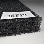 Aquarium Biochemical Filter Foam Sponge (15–50 PPI, Black, Cut-to-Size)