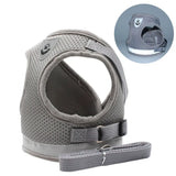 Reflective Escape-Proof Mesh Harness & Leash Set — For Cats & Small Dogs