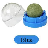 Mint Cat Dental Chew Ball Toy — Teeth Cleaning & Solo Play