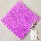 Spliceable Fleece Cage Liner Squares — Guinea Pig C&C Mat, 30x30cm