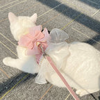 Princess-Style Cat Harness & Leash Set