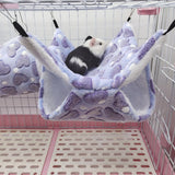 Winter Double-Layer Hammock — Warm Suspended Bed for Small Pets