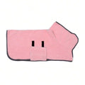 Adjustable Quick-Dry Pet Bathrobe — Machine-Washable Comfort for Cats & Dogs