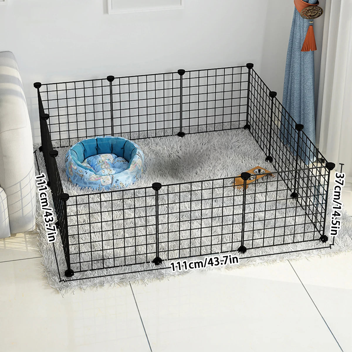 Wire Mesh Pet Cage & Barrier System