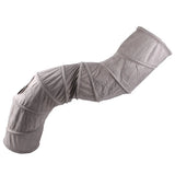 Collapsible S-Shaped Cat Tunnel — 3-Entry Suede Play Tube for Cats & Kittens