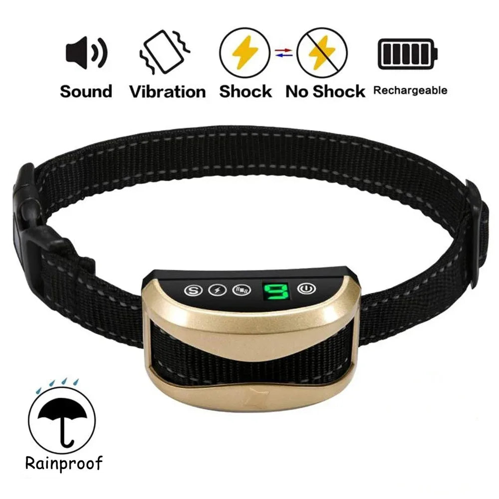 Rechargeable Anti-Bark Dog Training Collar