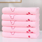 Large Pet Bath Towel, 60x100cm — Quick-Drying & Absorbent
