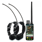 Multi-Dog GPS Tracker & Remote Training Device with Handheld Unit for Working Dogs