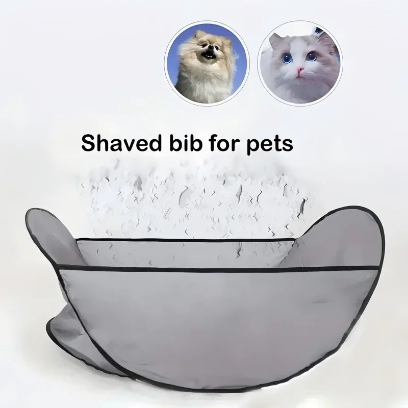 Pet Grooming Hair Catcher Cape
