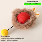 Mouse-Imitating Rolling Ball Cat Toy