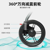 Lightweight Foldable Pet Stroller for Daily Outdoor Use Cat Dog Stroller for Disabled Pets Travel Carrier Carriage
