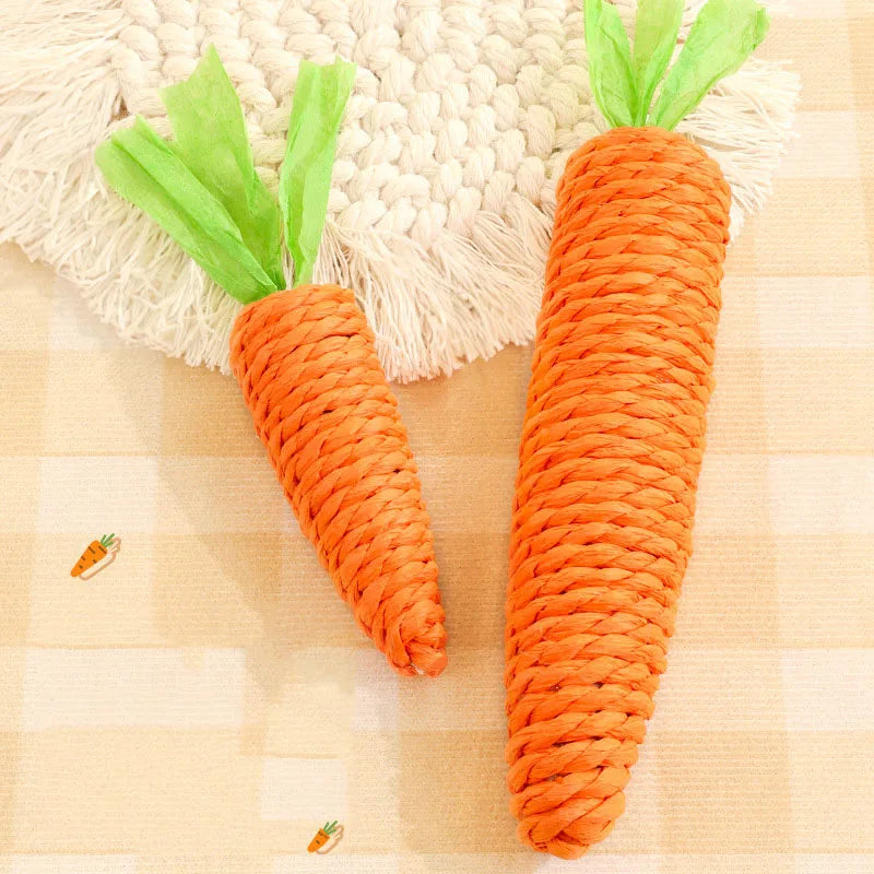 Small Pet Chew Toy — Molar Grinding Toy for Rabbits & Rodents