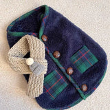 Christmas Winter Vest for Golden Retriever & Large Dogs