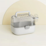 Transparent Hamster Habitat — Mini Villa-Style Small Pet Cage