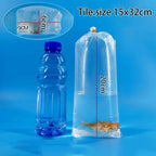 Aquarium Live Fish Transport Breather Bags (50-Pack, Inflatable, Leak-Proof PE)