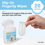 Hypoallergenic Finger Wipes for Dogs & Cats — Daily Tear Stain Remover