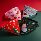 Christmas Santa Claus Bandana Bib Collar for Dogs & Cats