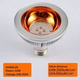 UVA/UVB LED Reptile Basking Bulb — Full-Spectrum Light, E27