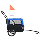 Large Capacity Foldable Pet Stroller & Tricycle — Dual-Purpose Cycling Luggage Cart for Cats & Dogs
