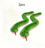 Crinkle Snake Kick Toy (Dual-Use Pet Toy)