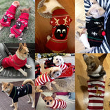 Christmas Holiday Sweater Coat for Chihuahua & Teddy Dogs