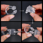 Acrylic Aquarium Pipe Clamp & Filter Hose Fixing Bracket