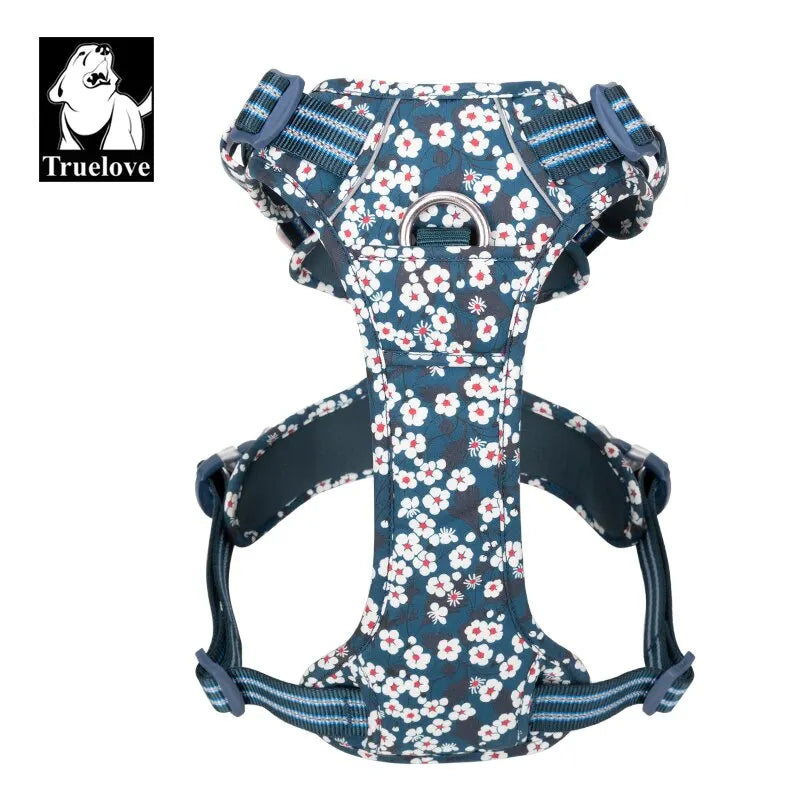 TrueLove Floral Dog Harness Vest