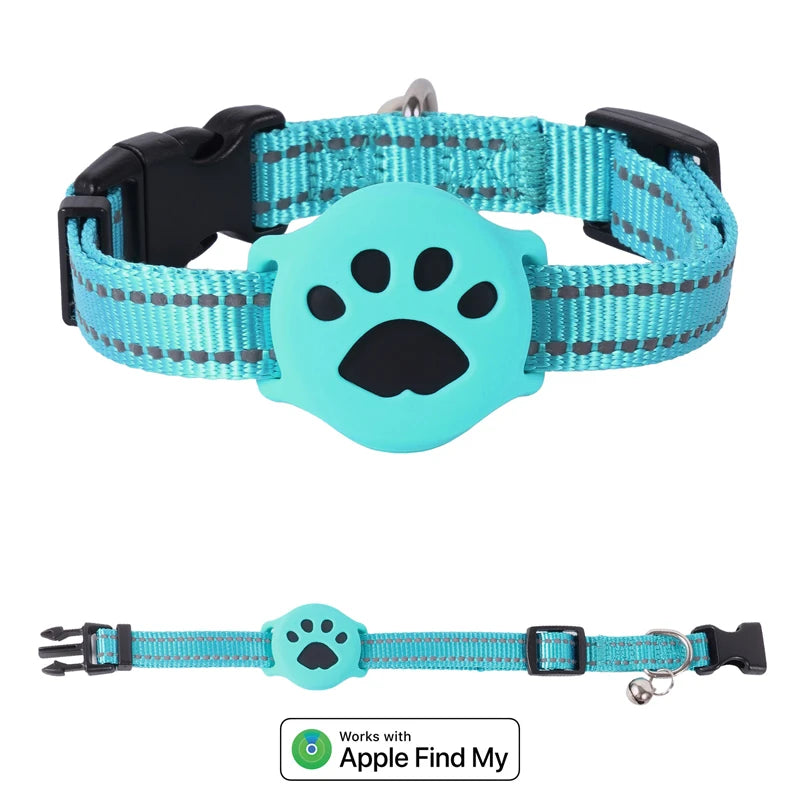 IP67 Waterproof GPS Animal Tracker Collar for Cats & Dogs (iOS & Android)