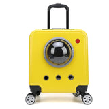 2026 New Pet Outdoor Portable Suitcase Cat Dog Bag, Luggage Compartment, Large Capacity Portable Aviation Suitcase Cat Bag