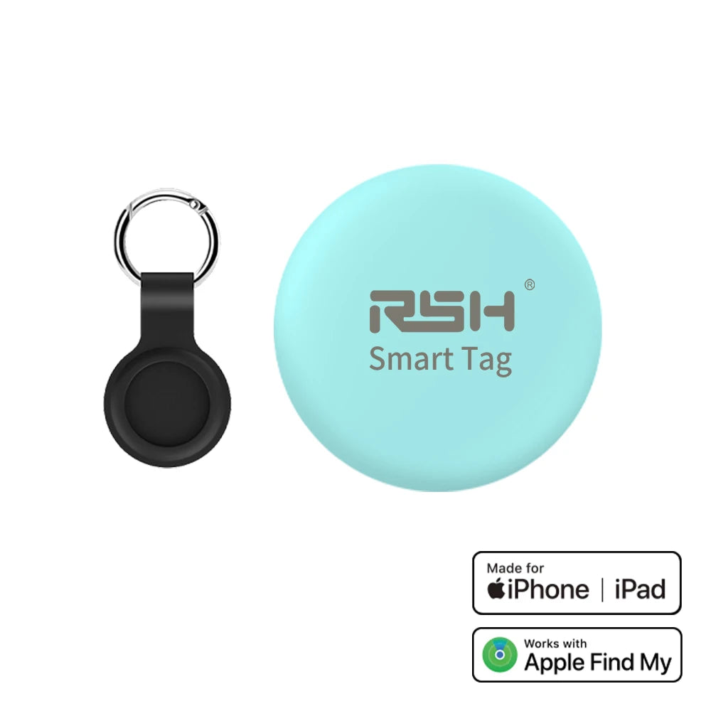 Waterproof Apple Find My Smart Tag Kit with Voice Locate for Keys, Bags & Toys (iOS)