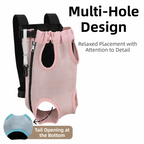 Lightweight Mesh Pet Front Carrier (Double Shoulder, Adjustable Strap)