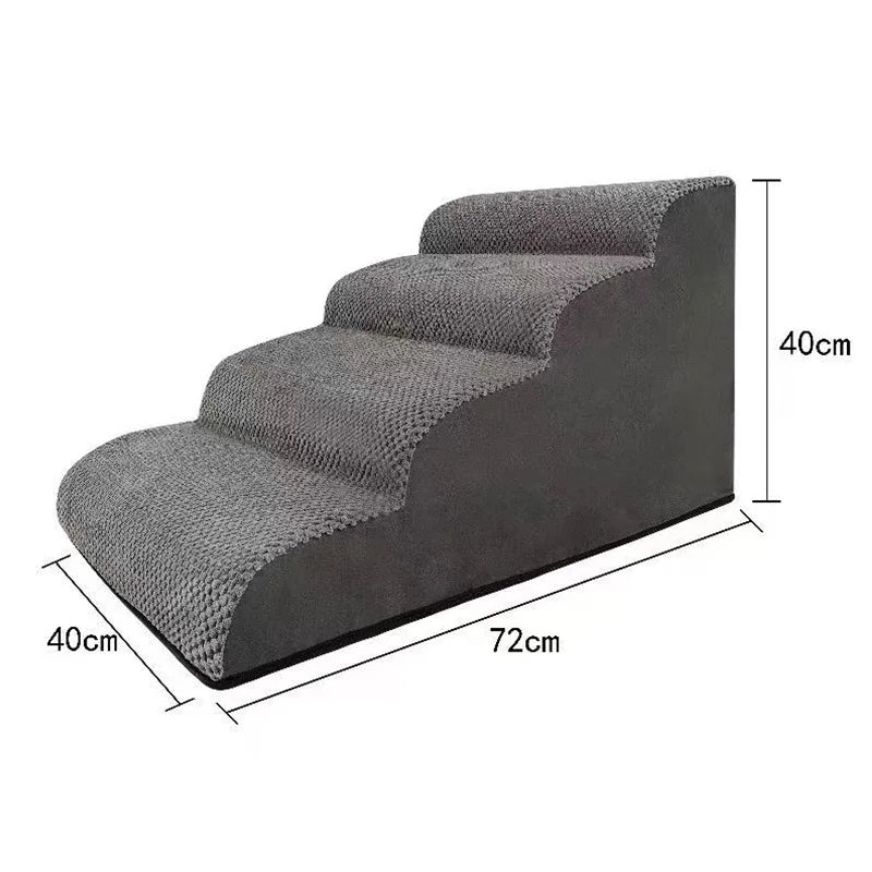 Anti-Slip Detachable Sponge Pet Ladder, 2-4 Layers