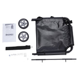 Foldable Pet Stretcher for Veterinary Transport (50kg Capacity)