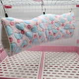 Plush Hammock Tunnel — Cozy Cage Hideout for Hamsters & Small Pets