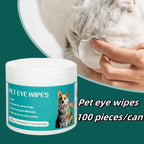 Pet Eye Wipes — Removes Tear Marks & Stains