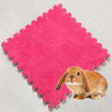 Spliceable Fleece Cage Liner Set — Washable Waterproof Bedding Mats