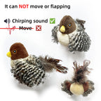 Washable Plush Flying Bird Cat Toy