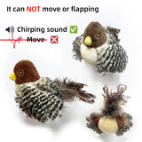 Washable Plush Flying Bird Cat Toy