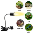 Dimmable 50W UVA/UVB Reptile Heat Lamp — Simulated Sunlight for Turtles & Bearded Dragons