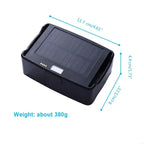 KX4B Solar 4G GPS Anti-Loss Tracker for Farm Animals & Pets - 15,000mAh Easy App Locator