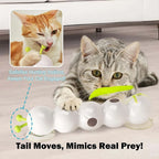 Automatic Swinging Caterpillar Teaser Pro — Motion-Activated with Replaceable Prey Tail
