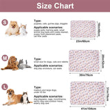 Dog Paw Print Blanket (Soft Plush Pet Blanket)