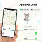 Bluetooth GPS Tracker Collar with Movement Alerts for Cats & Puppies